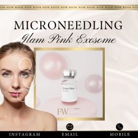 Microneedling Glam Pink Exosome (3 sessions)