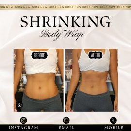 Combo Treatment Shrinking Body Wrap and Brazilian Lymphatic Drainage